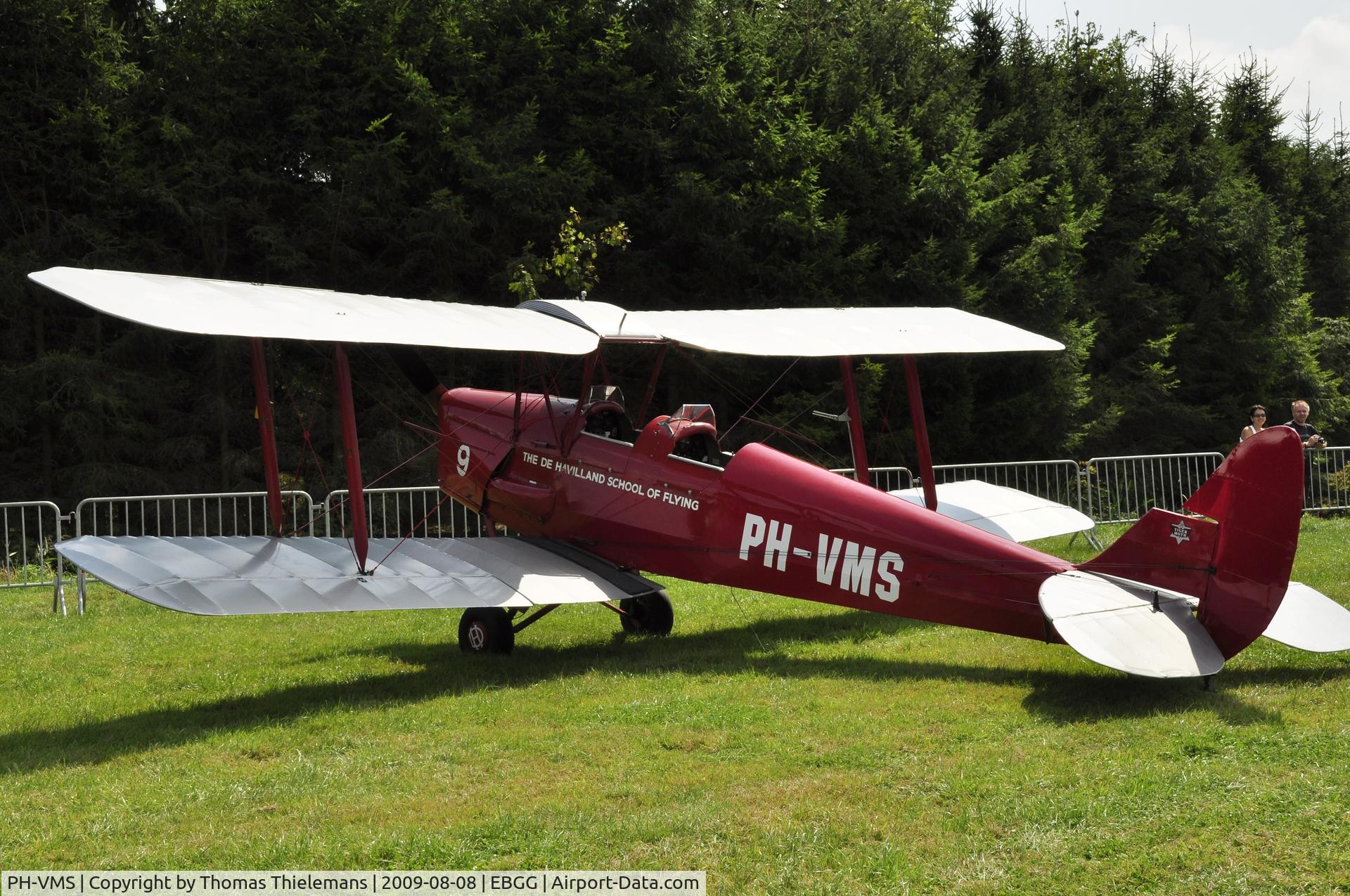 PH-VMS, 1935 De Havilland DH-82A Tiger Moth II C/N 3318, Opendeur VZP 2009