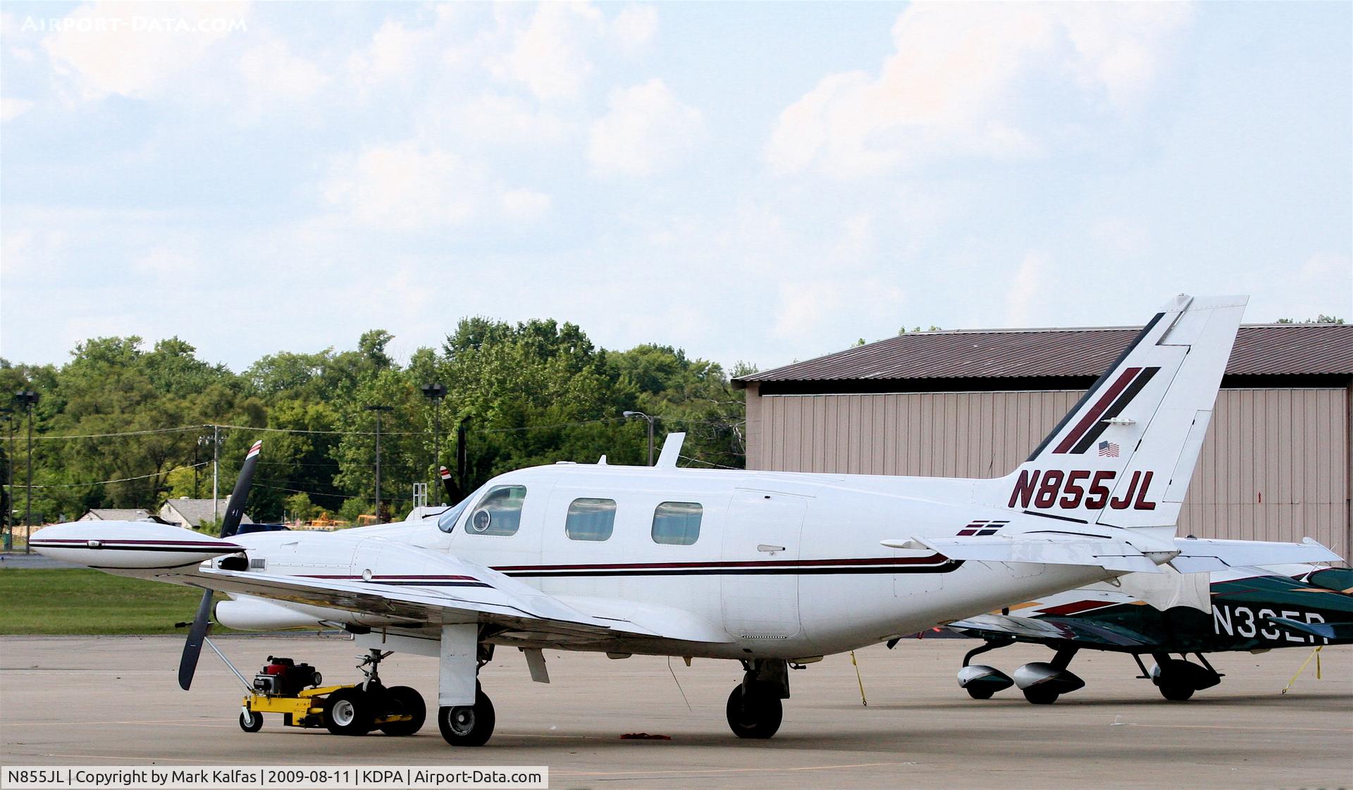 N855JL, 1981 Piper PA-31T1 C/N 31T-8104045, Piper PA-31T1, N855JL on the ramp KDPA.