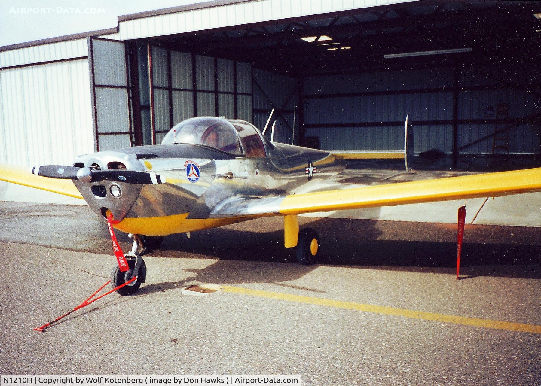 N1210H, 1946 Erco 415C Ercoupe C/N 3887, photo courtesy of Don Hawks