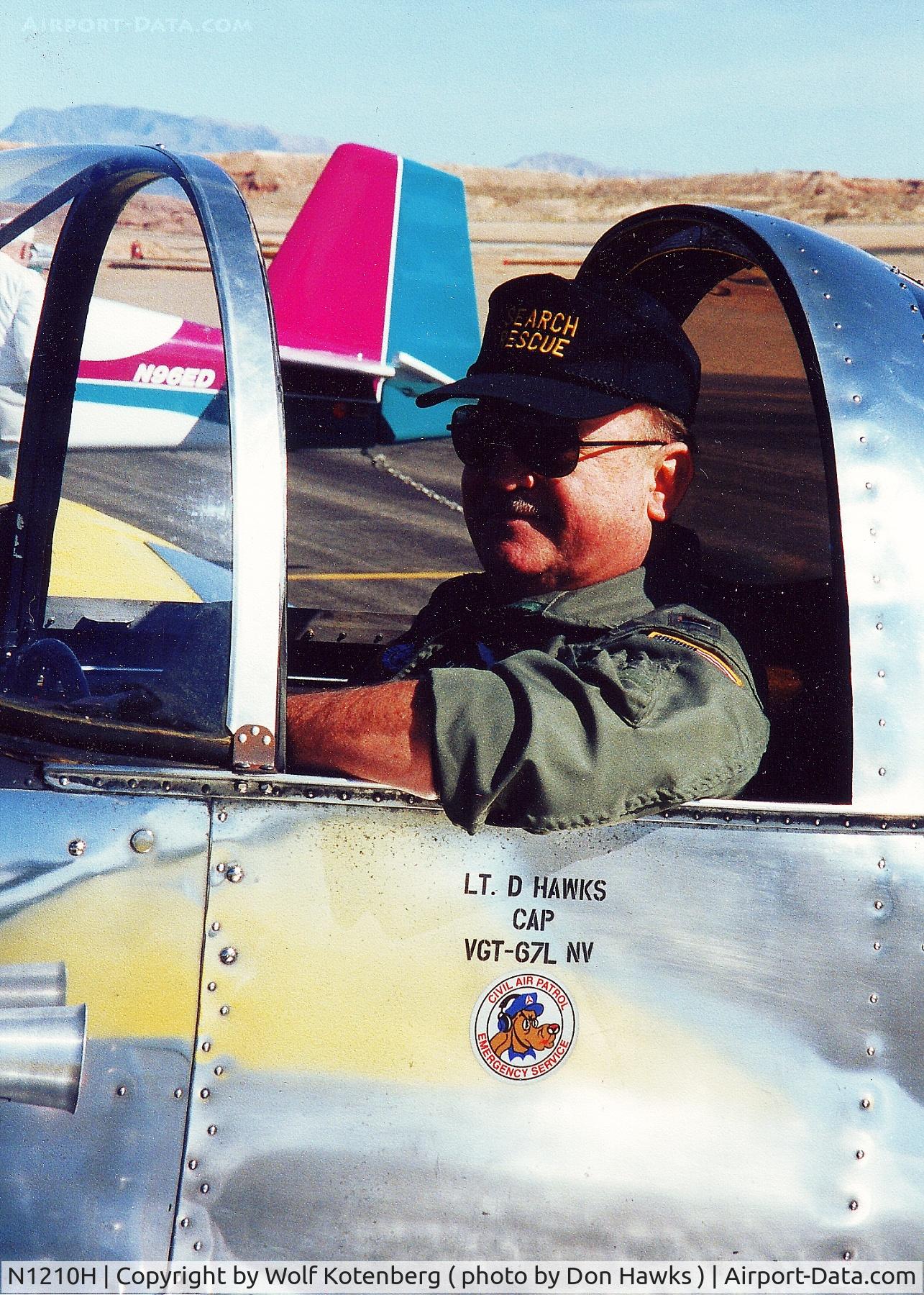 N1210H, 1946 Erco 415C Ercoupe C/N 3887, at the controls ( image courtesy of Don Hawks )