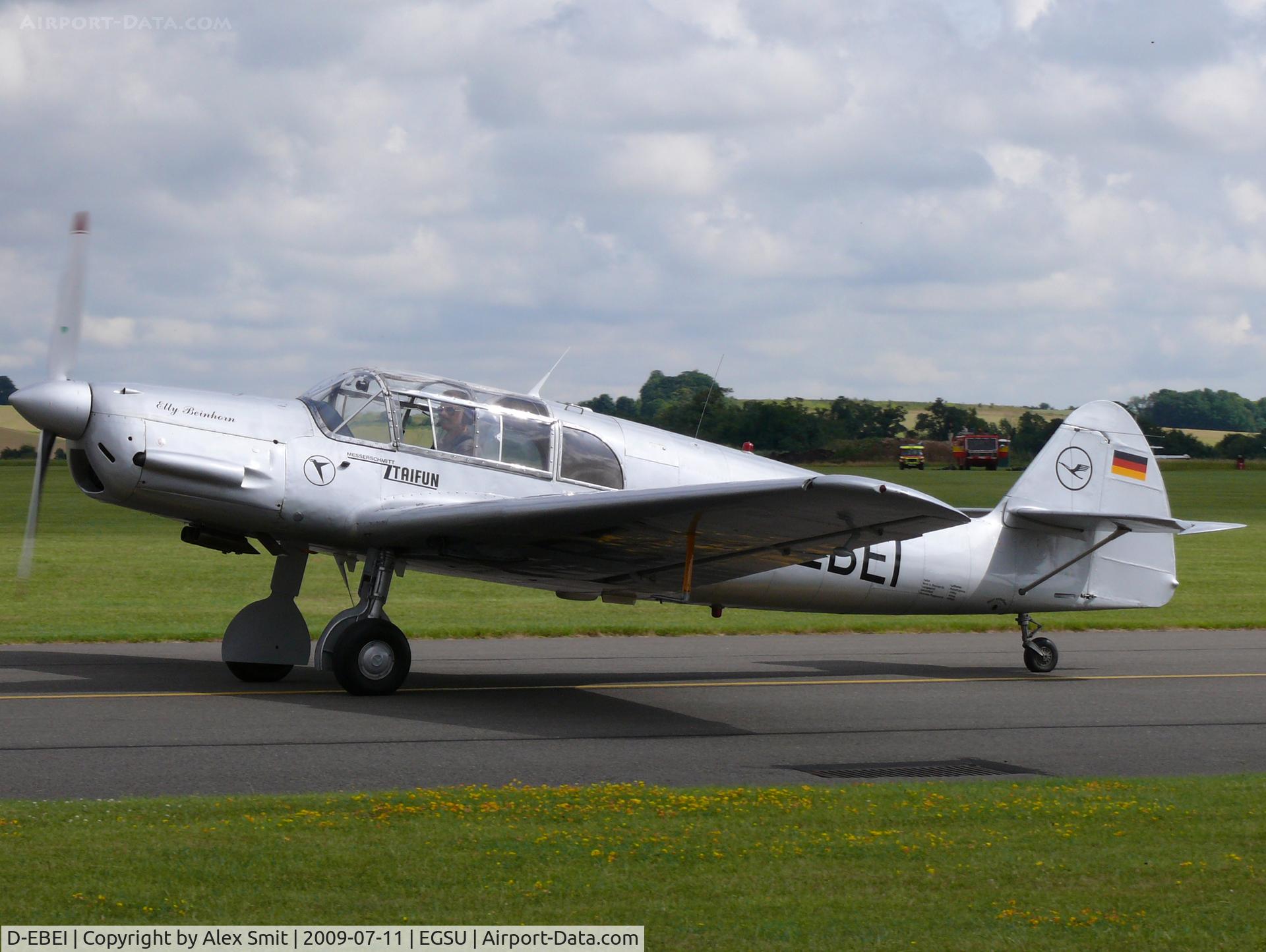 D-EBEI, 1940 Messerschmitt Bf-108B-1 Taifun C/N 2246, Messerschmitt Bf108D1 Taifun D-EBEI Deutsche Lufthansa Berlin Stiftung