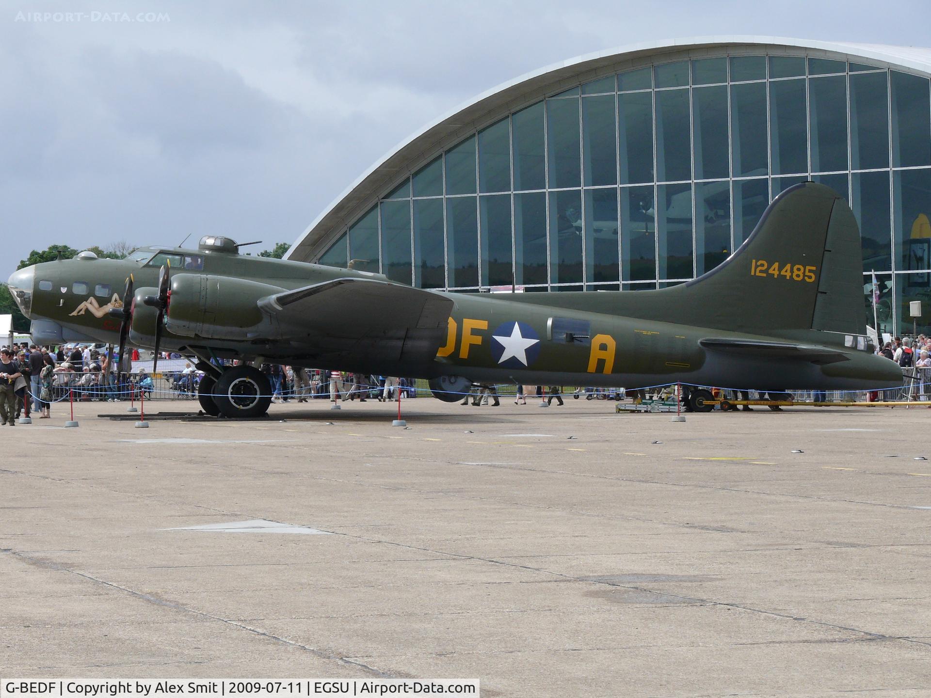 G-BEDF, 1944 Boeing B-17G Flying Fortress C/N 8693, Boeing B-17G Flying Fortress G-BEDF B-17 Preservation Ltd painted as US Air Force 41-24485/DF-A Sally B