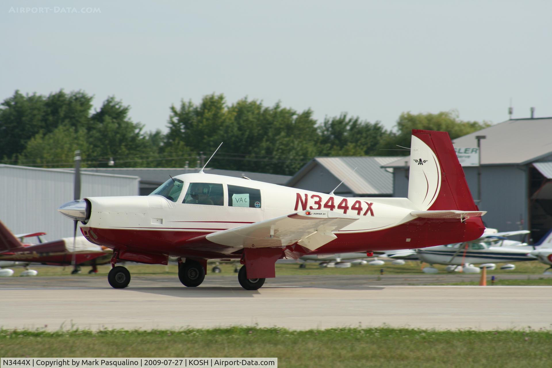N3444X, 1966 Mooney M20E C/N 1132, Mooney M20E