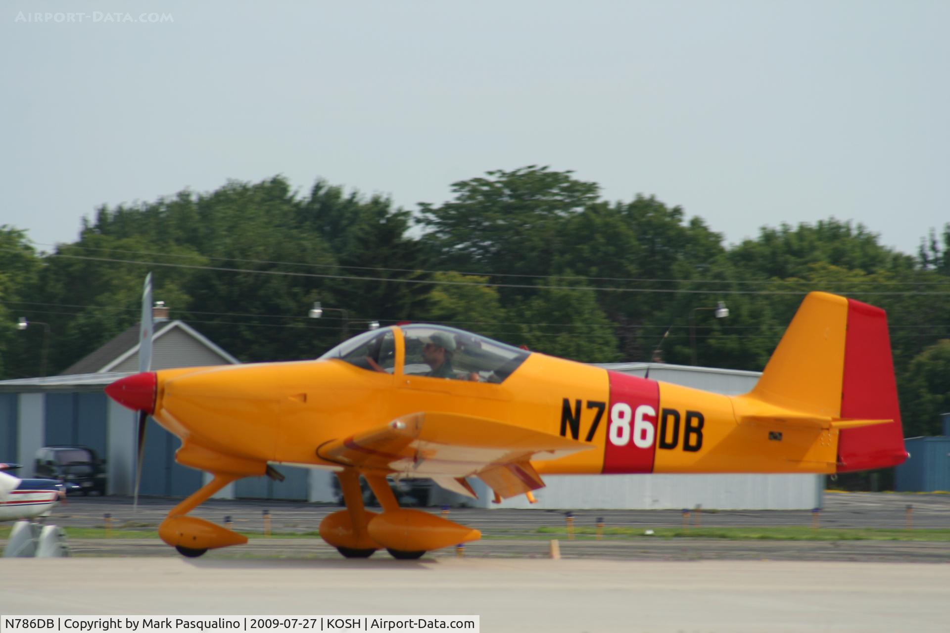 N786DB, 2006 Vans RV-6A C/N 24931, RV-6A
