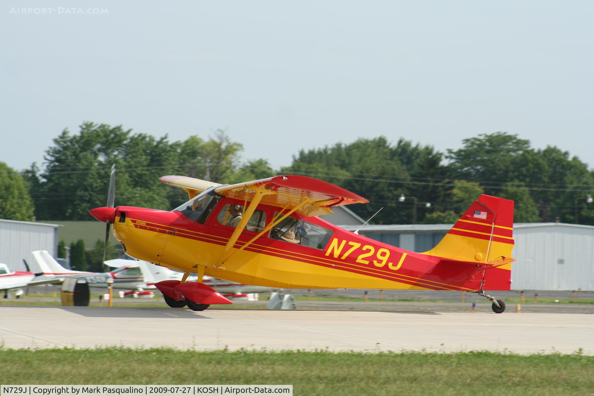 N729J, 2001 American Champion 7GCBC C/N 1313-2001, American Champion 7GCBC