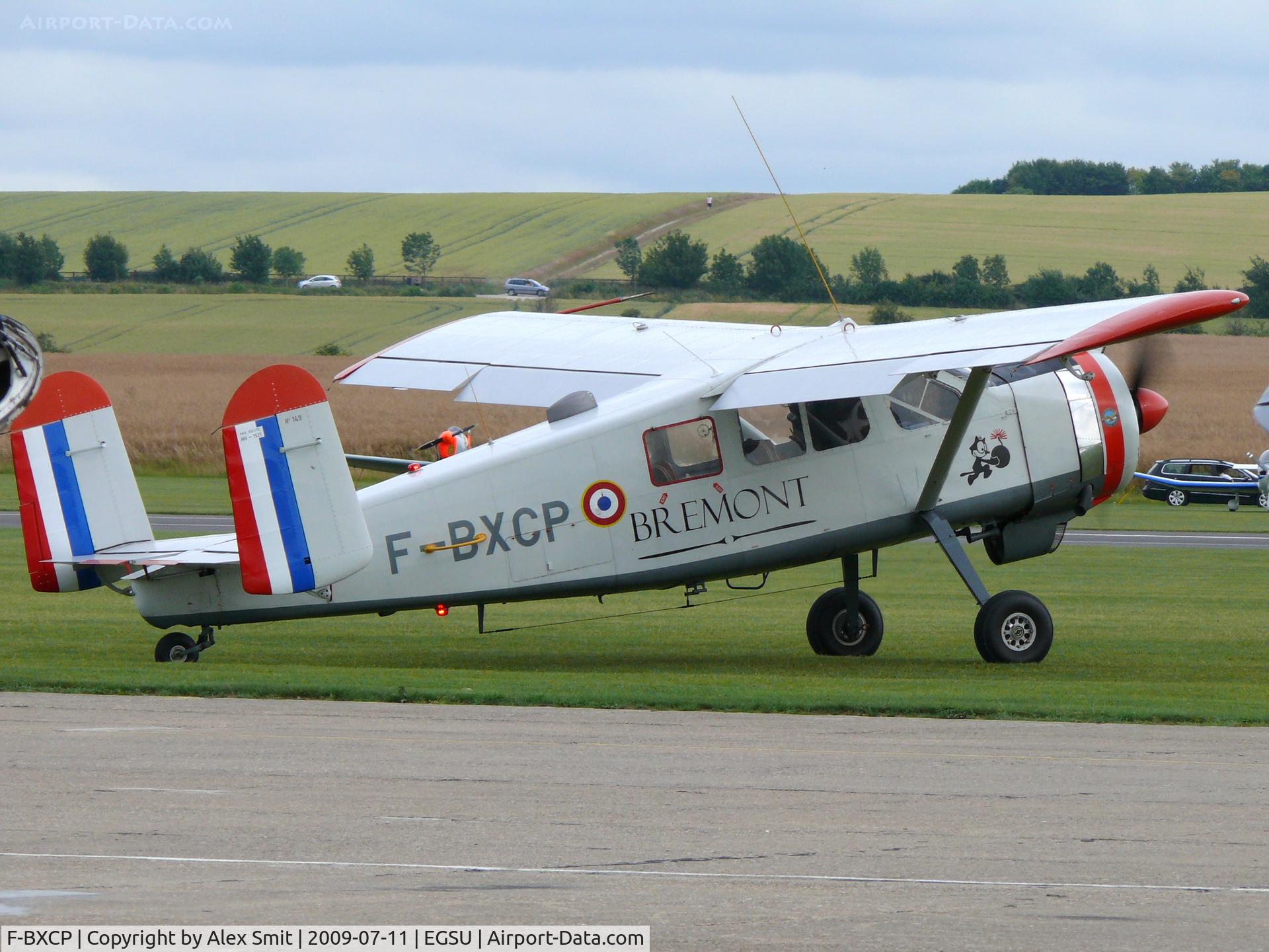 F-BXCP, 1960 Max Holste MH-1521M Broussard C/N 149, Max Holste MH1521C1 Broussard F-BXCP Bremont Watch Company