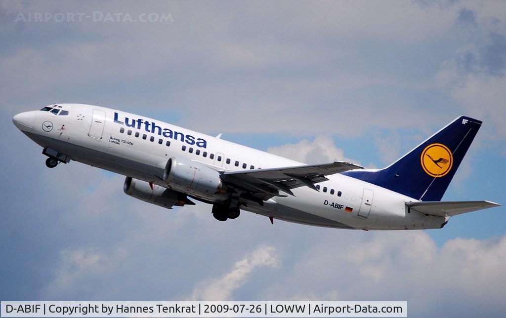 D-ABIF, 1991 Boeing 737-530 C/N 24820, Lufthansa Boeing 737-500 