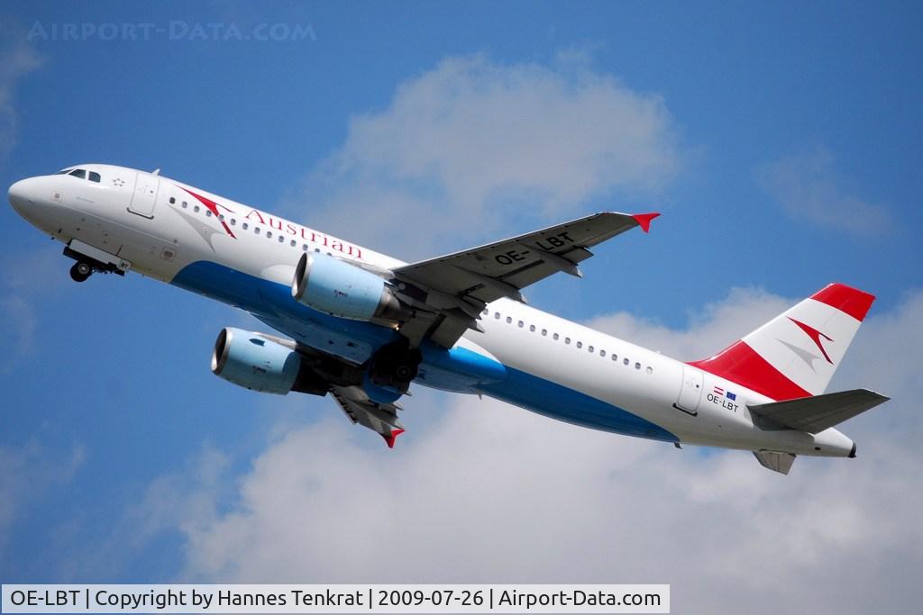 OE-LBT, 2000 Airbus A320-214 C/N 1387, Austrian Airlines Airbus A320 