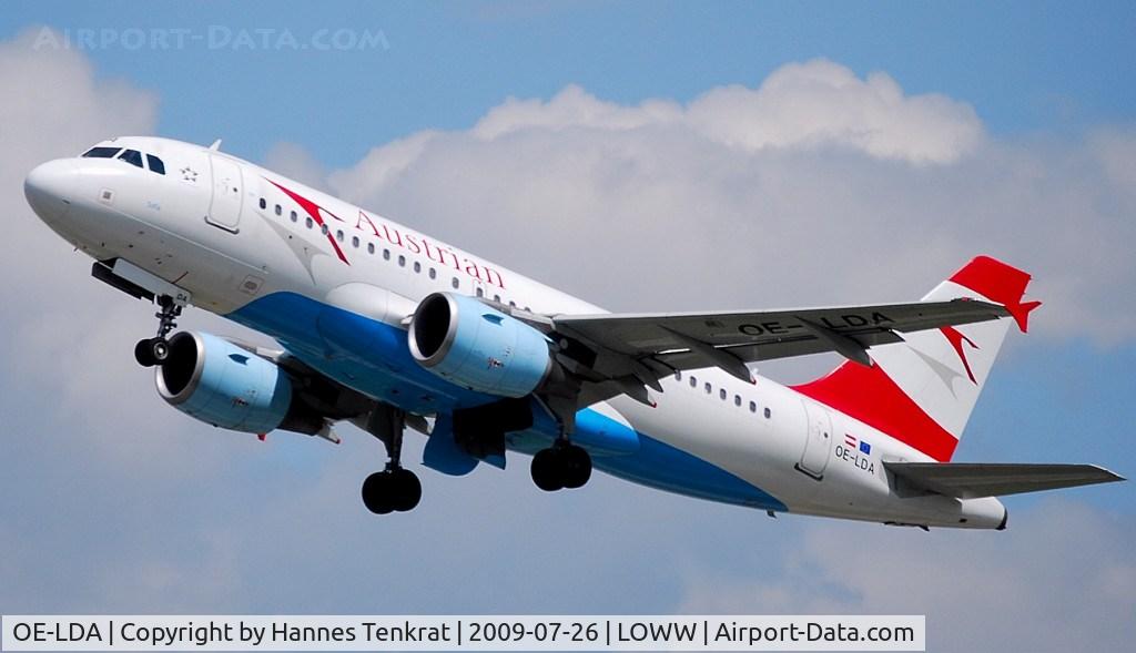 OE-LDA, 2004 Airbus A319-112 C/N 2131, Austrian Airlines Airbus A319 