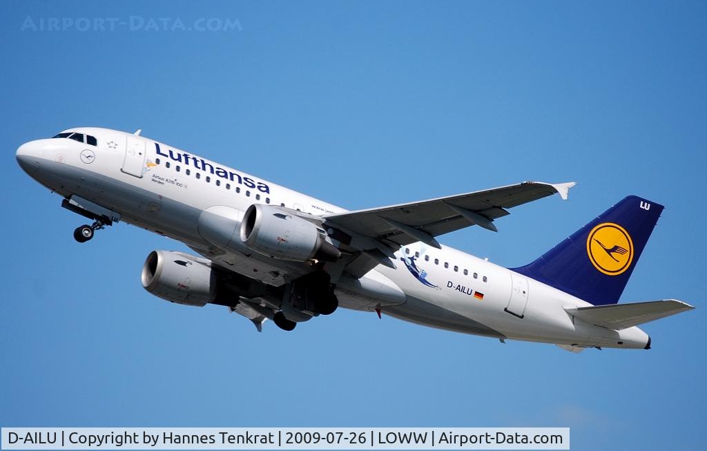D-AILU, 1997 Airbus A319-114 C/N 744, Lufthansa Airbus A319 