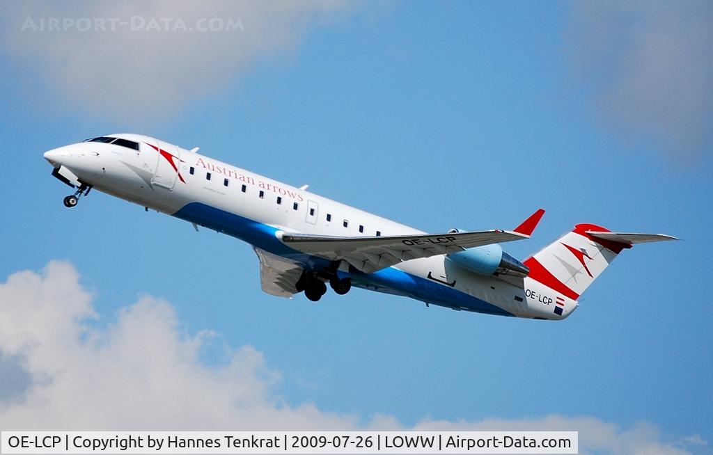 OE-LCP, 2001 Canadair CRJ-200LR (CL-600-2B19) C/N 7480, Austrian arrows CRJ 
