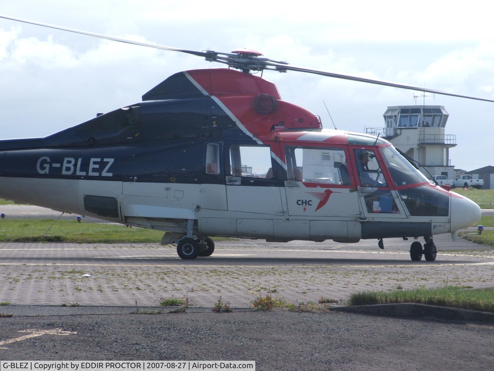 G-BLEZ, 1984 Aérospatiale SA-365N Dauphin 2 C/N 6131, BLACKPOOL