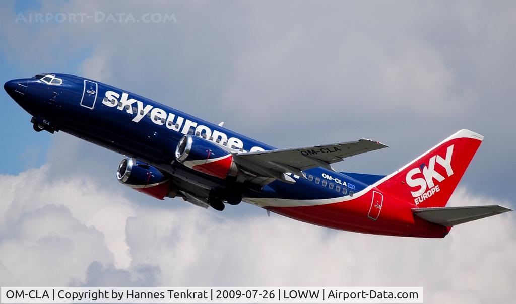 OM-CLA, 1988 Boeing 737-322 C/N 24245, SkyEurope Boeing 737-300