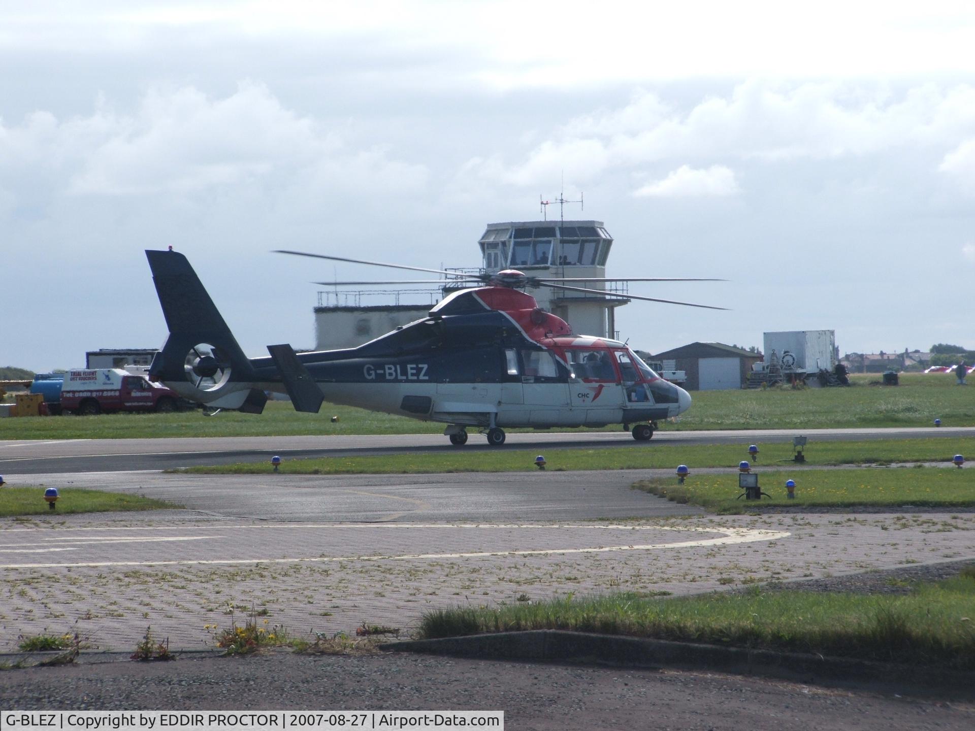 G-BLEZ, 1984 Aérospatiale SA-365N Dauphin 2 C/N 6131, BLACKPOOL