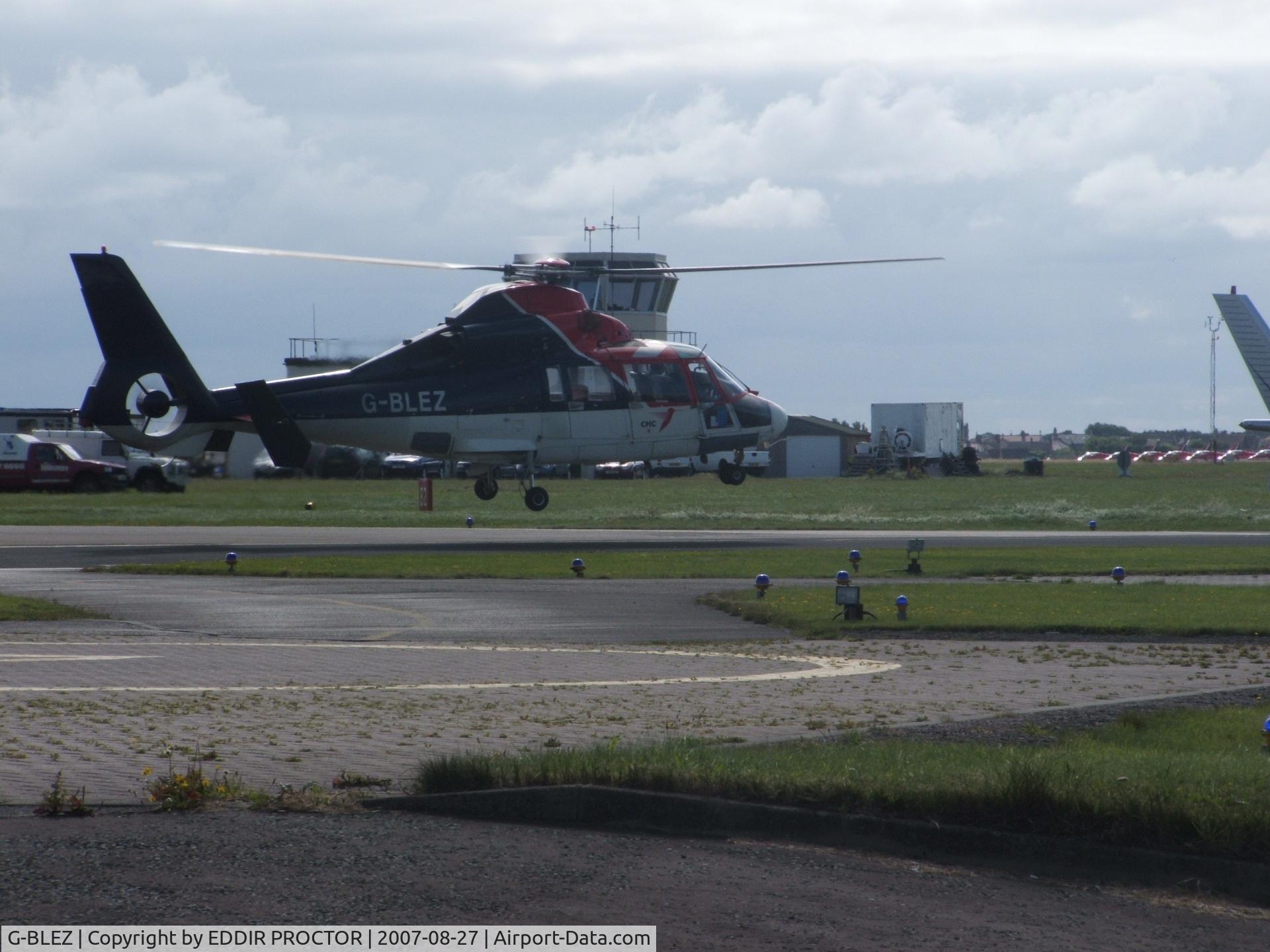 G-BLEZ, 1984 Aérospatiale SA-365N Dauphin 2 C/N 6131, BLACKPOOL