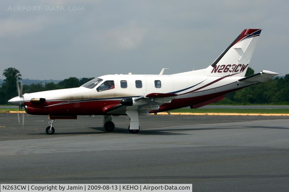 N263CW, 2003 Socata TBM-700 C/N 263, Needs a bath.