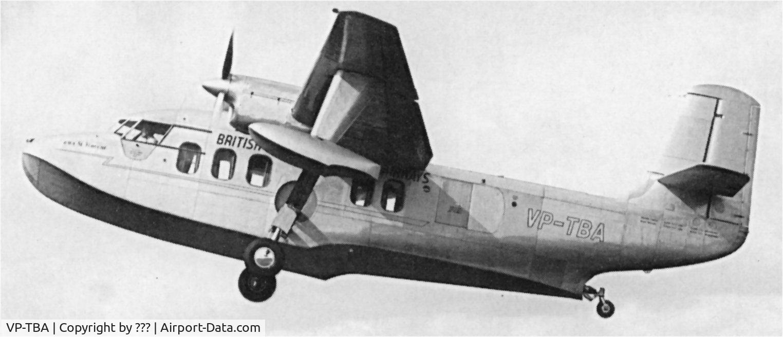 VP-TBA, 1947 Short SA-6 Sealand Mk.I C/N SH.1565, on approach