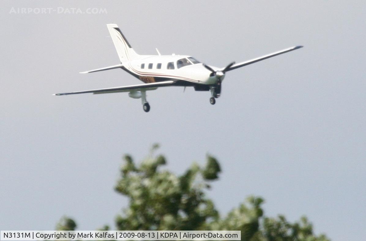 N3131M, 2006 Piper PA-46-350P Malibu Mirage C/N 4636382, Piper Mirage - PA46-350P, N3131M turning final for 20R KDPA