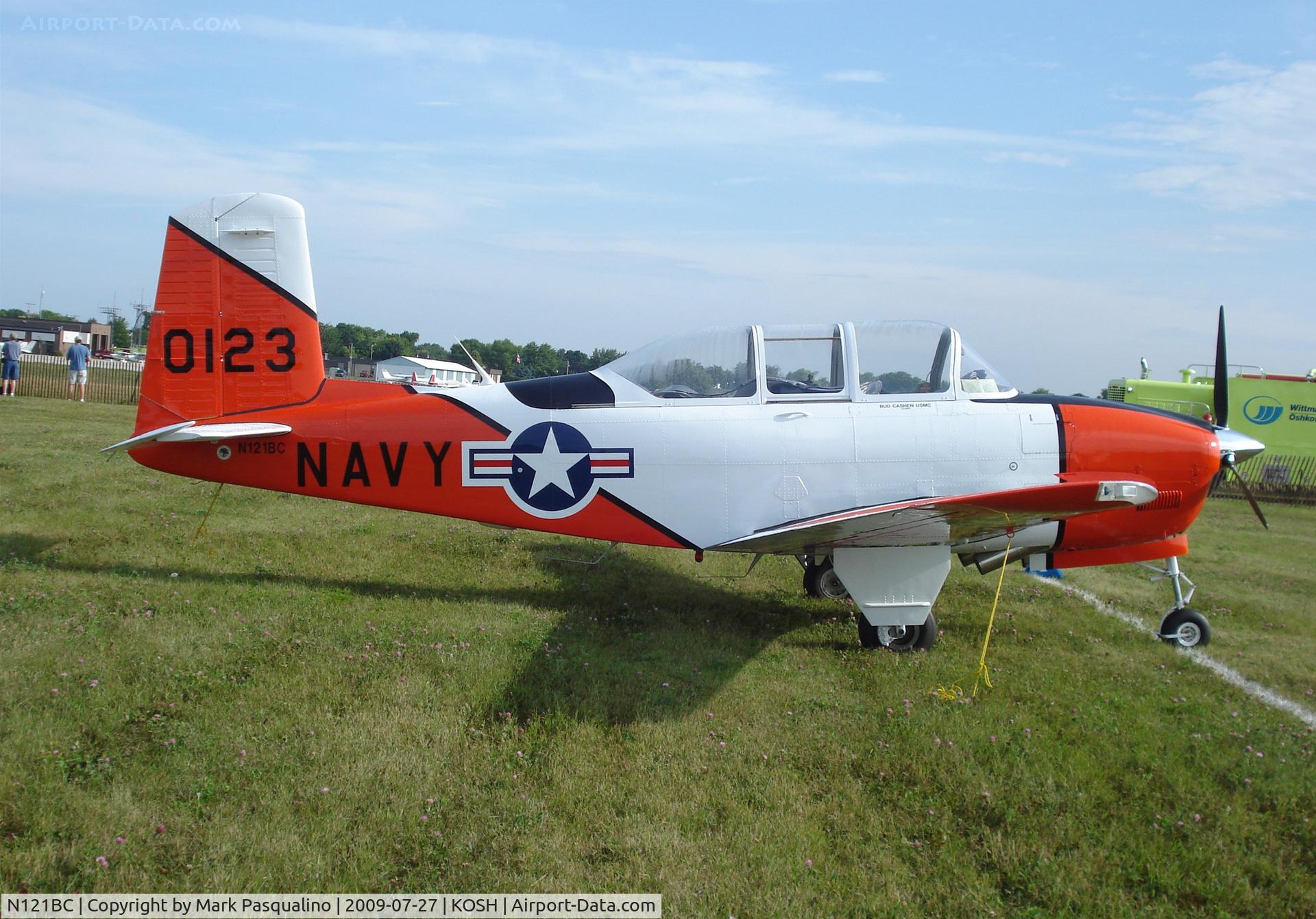 N121BC, Beech T-34A Mentor C/N G-123, Beech T-34A
