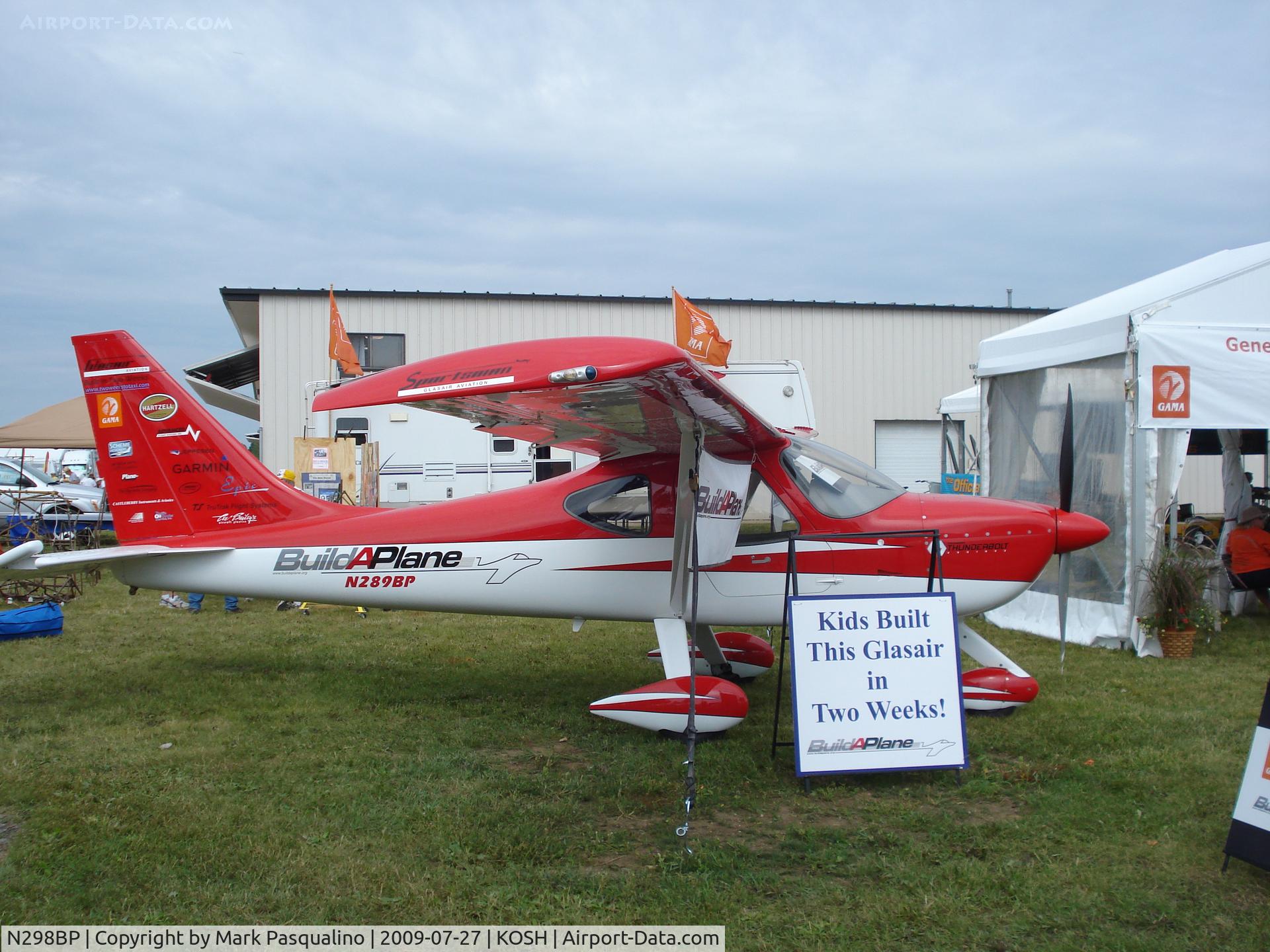 N298BP, 2008 Glasair GS-2 Sportsman C/N 7282, Glasair Sportsman