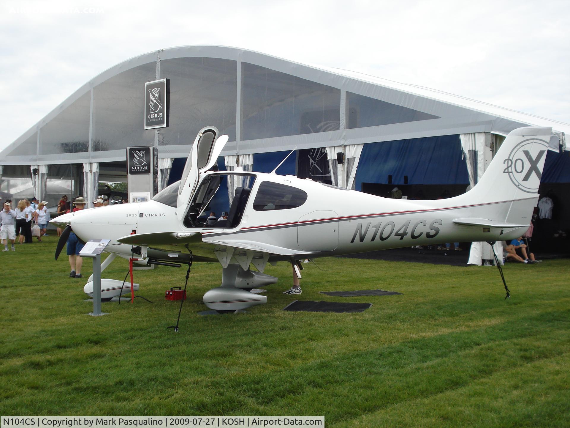 N104CS, 2009 Cirrus SR20 X C/N 2024, SR20