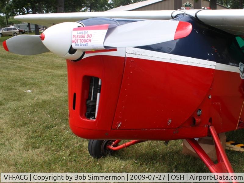 VH-ACG, 1932 Comper CLA-7 Swift C/N GS32/2, Airventure 2009 - Oshkosh, Wisconsin