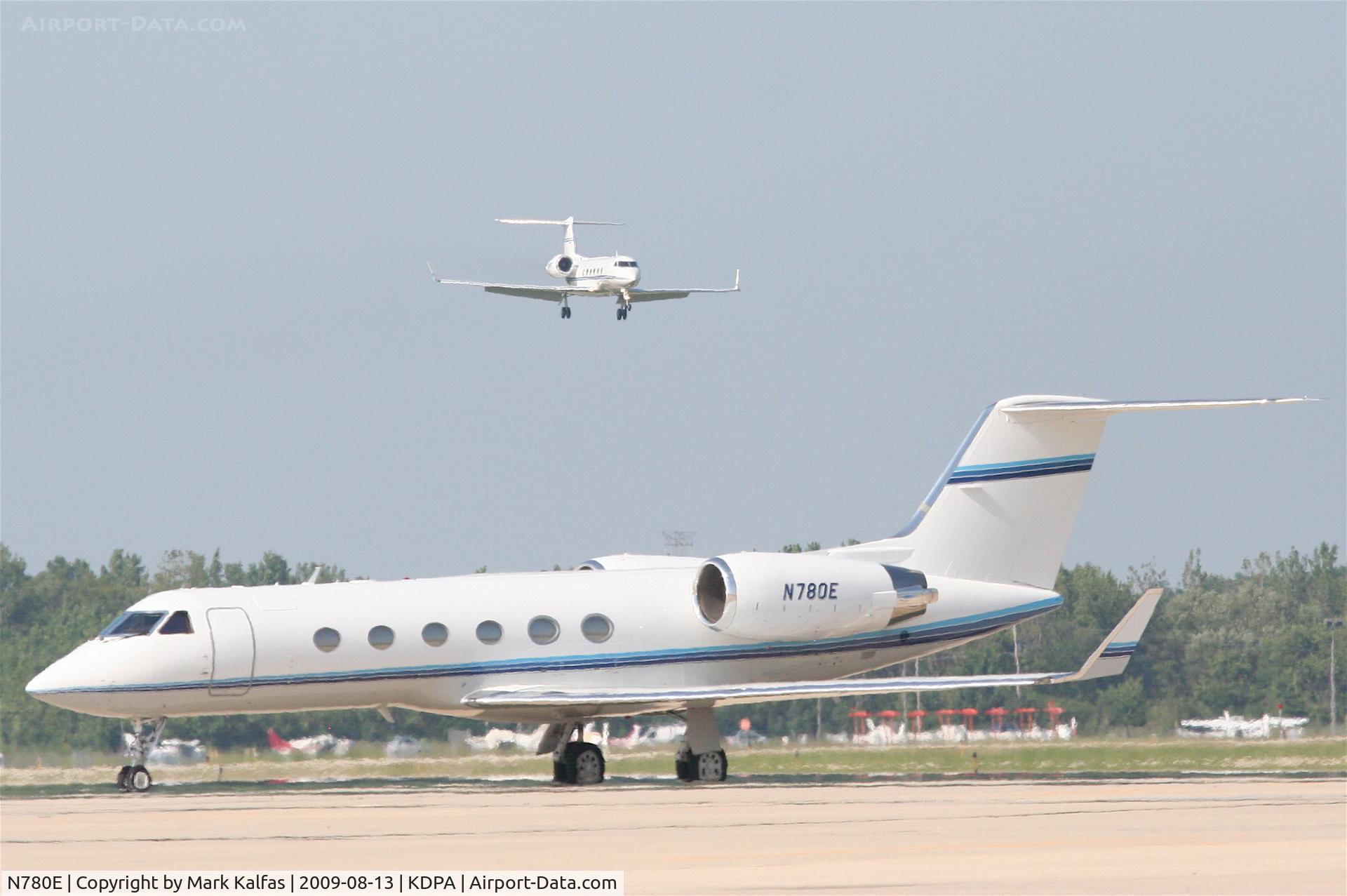 N780E, 1991 Gulfstream Aerospace G-IV C/N 1165, International Business Machines (IBM) GULFSTREAM AEROSPACE G-IV, N780E, on the ramp at KDPA.