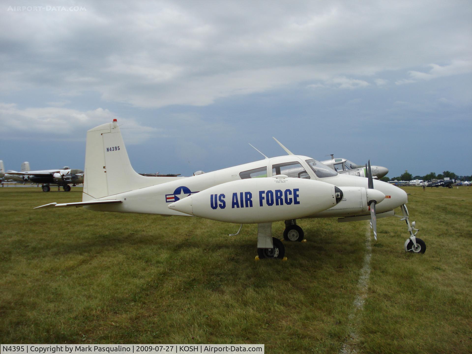 N4395, 1958 Cessna U-3A Blue Canoe (310A) C/N 38114, Cessna 310A