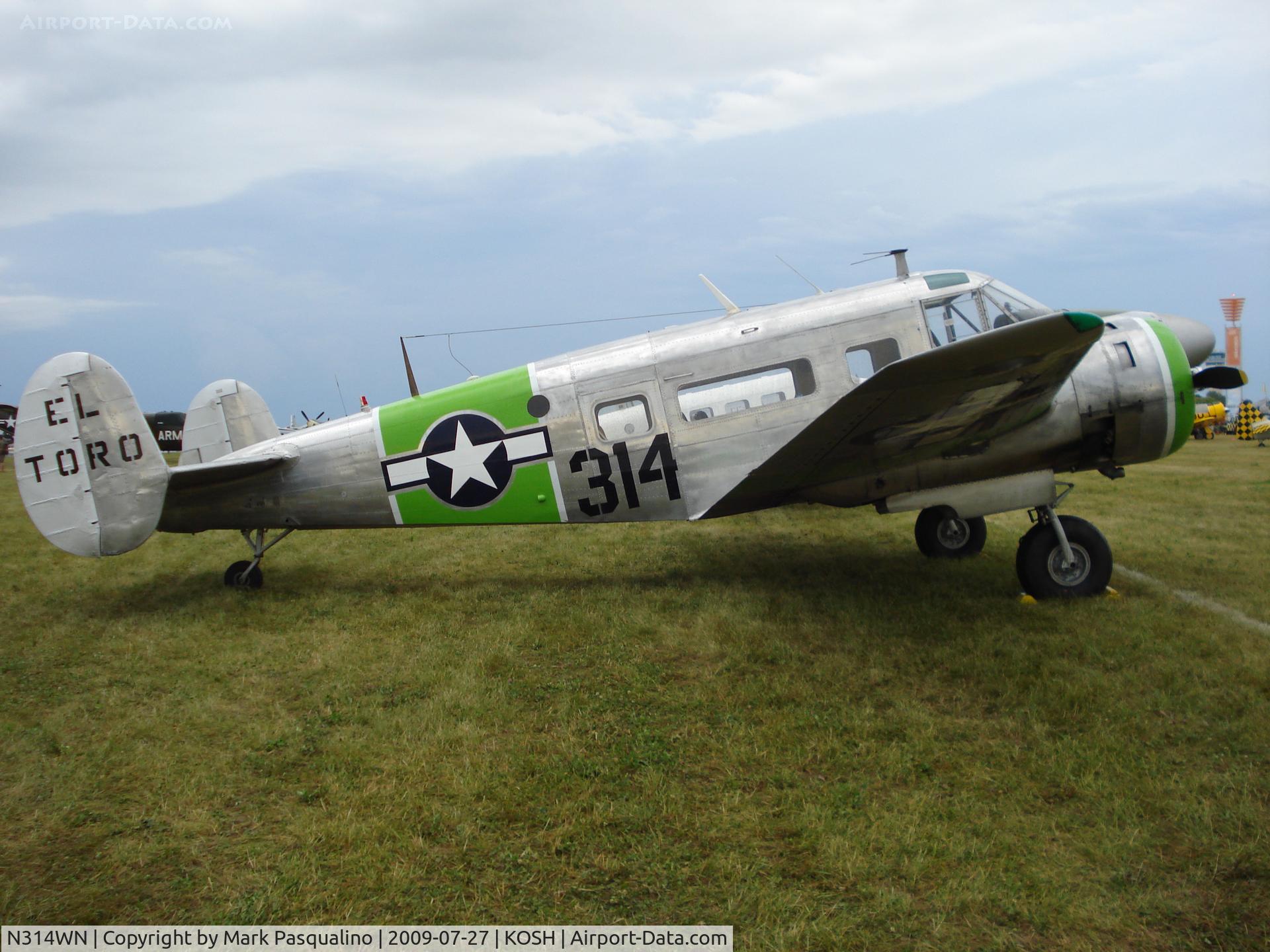 N314WN, 1952 Beech C-45H Expeditor C/N AF-566, Beech C-45H