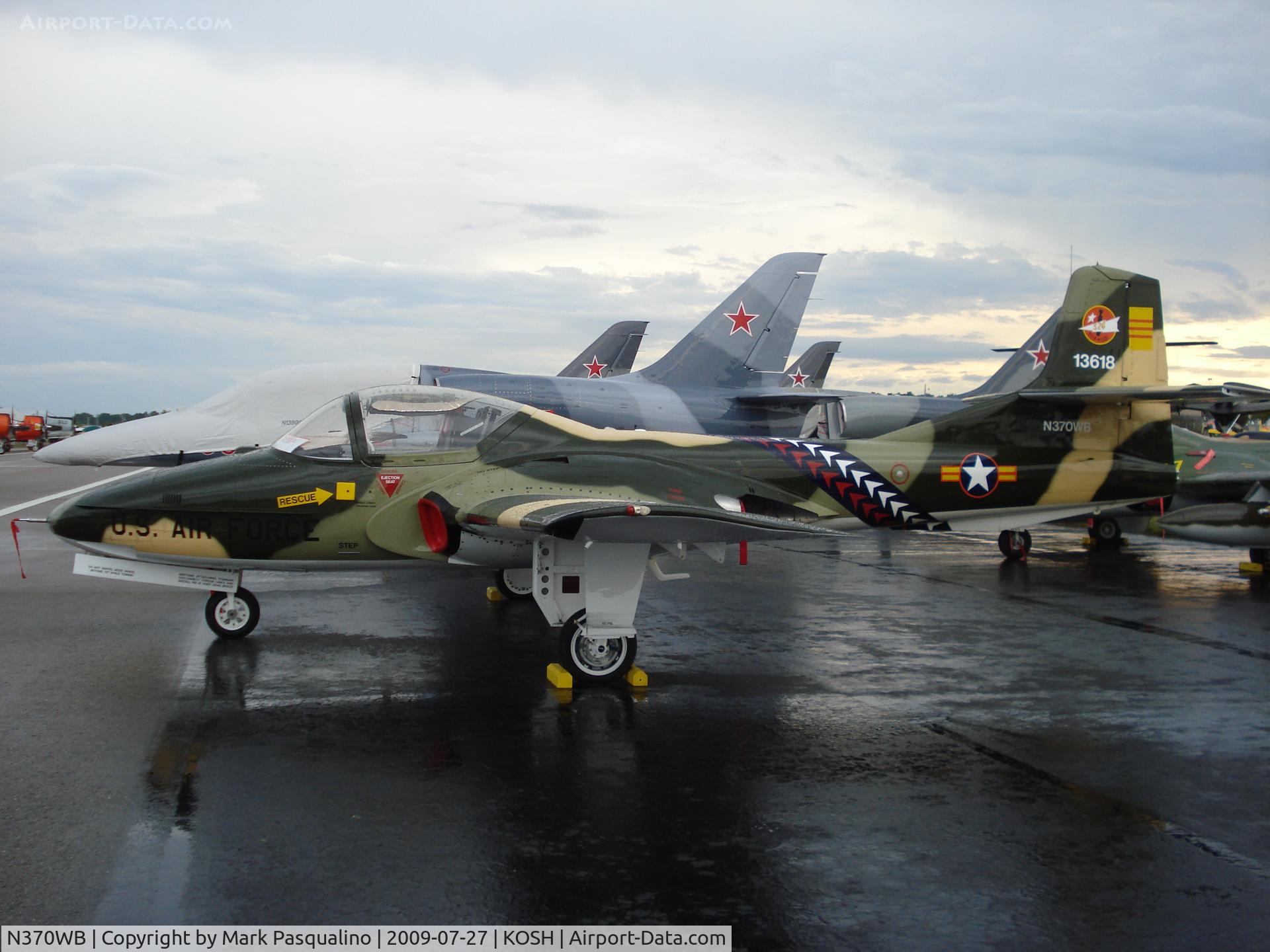 N370WB, 1966 Cessna T-37C Tweety Bird C/N 40974, Cessna T-37C