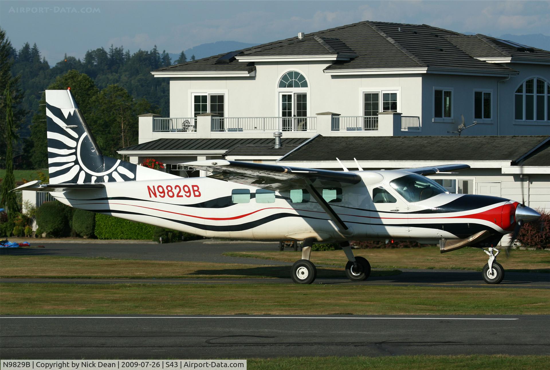N9829B, 1988 Cessna 208B Grand Caravan C/N 208B-0116, S43