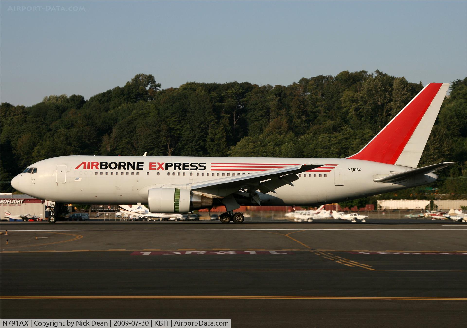 N791AX, 1984 Boeing 767-281 C/N 23141, KBFI