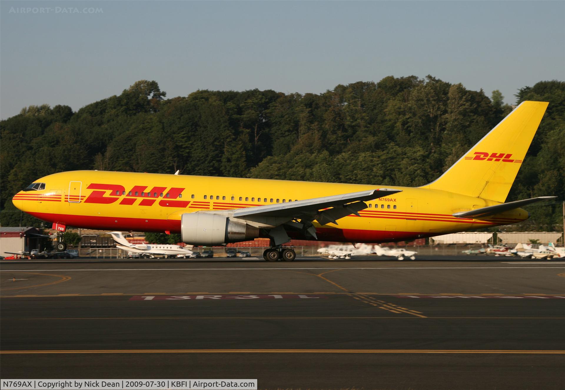 N769AX, 1983 Boeing 767-281 C/N 22787, KBFI