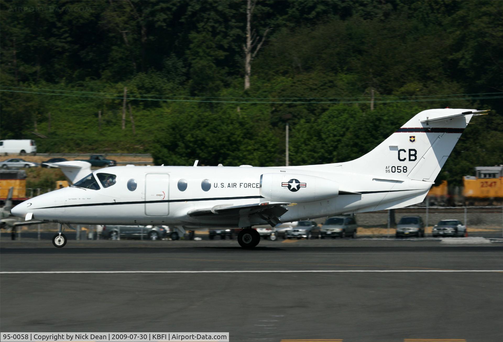 95-0058, 1995 Raytheon T-1A Jayhawk C/N TT-167, KBFI