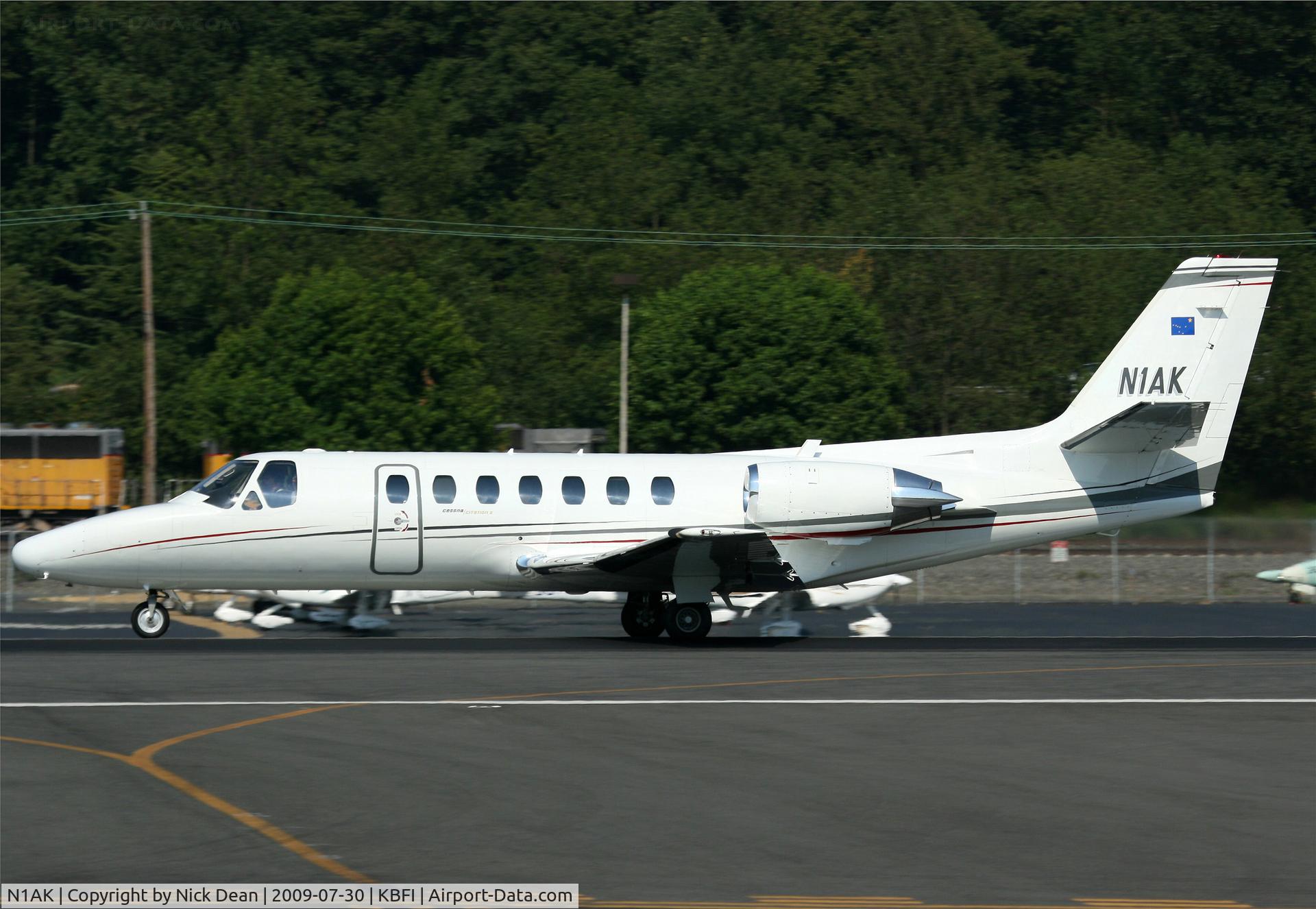 N1AK, 1993 Cessna 560 Citation V C/N 560-0205, KBFI