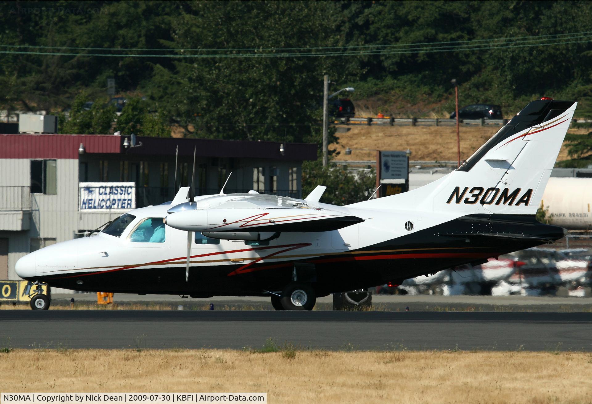 N30MA, 1978 Mitsubishi MU-2B-26A C/N 371SA, KBFI