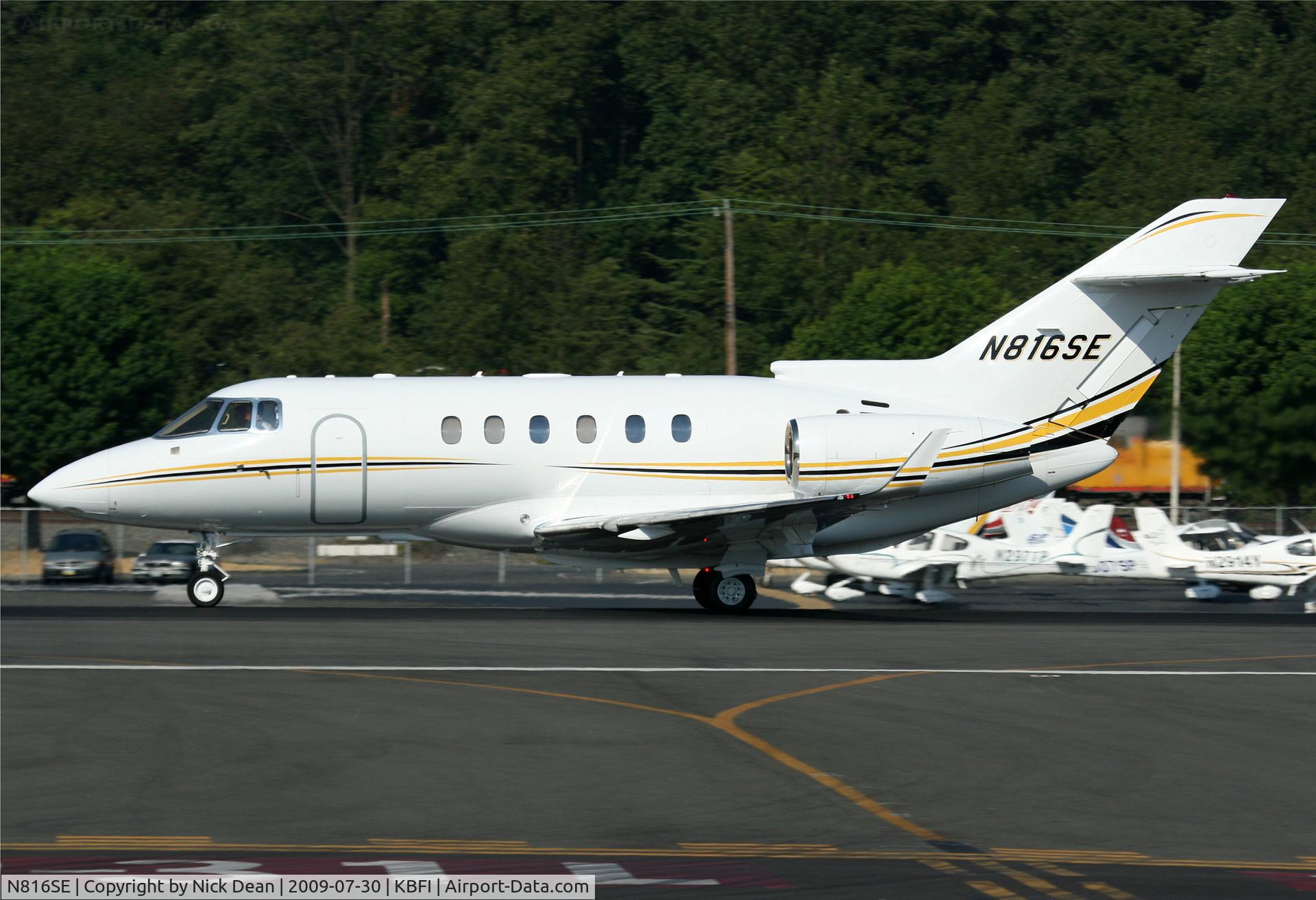 N816SE, 2008 Hawker Beechcraft Corp Hawker 900XP C/N HA-0055, KBFI