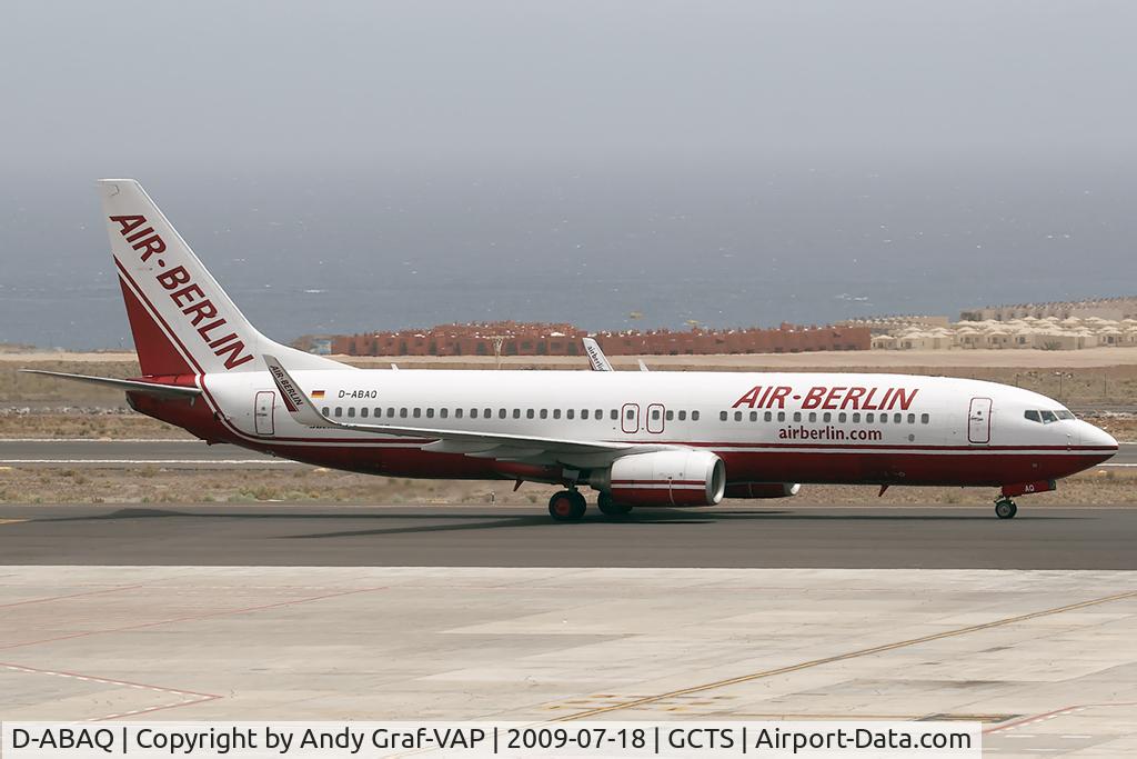 D-ABAQ, 1998 Boeing 737-86J C/N 28071, Air Berlin 737-800