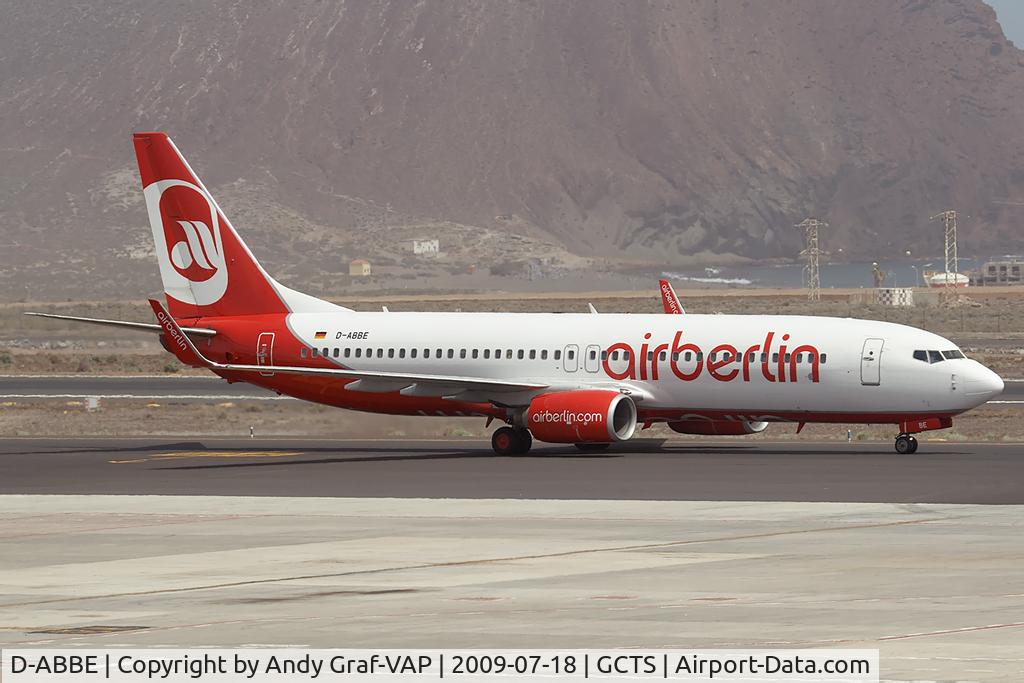 D-ABBE, 2002 Boeing 737-86J C/N 30881, Air Berlin 737-800