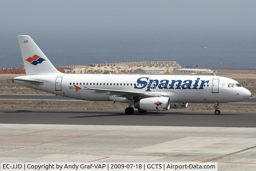 EC-JJD, 2005 Airbus A320-232 C/N 2479, Spanair A320