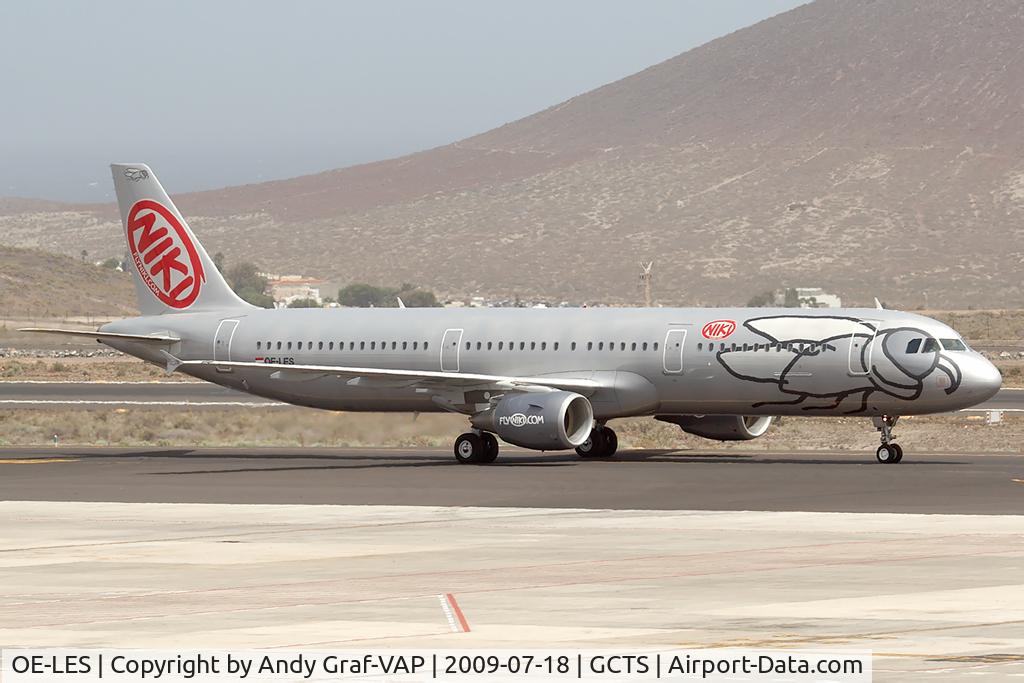OE-LES, 2008 Airbus A321-211 C/N 3504, NIKI A321