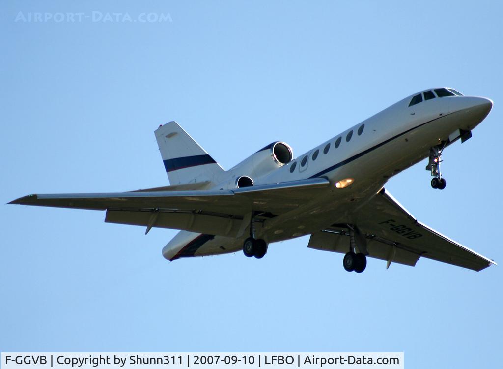 F-GGVB, 1979 Dassault Mystere Falcon 50 C/N 11, Landing rwy 32L