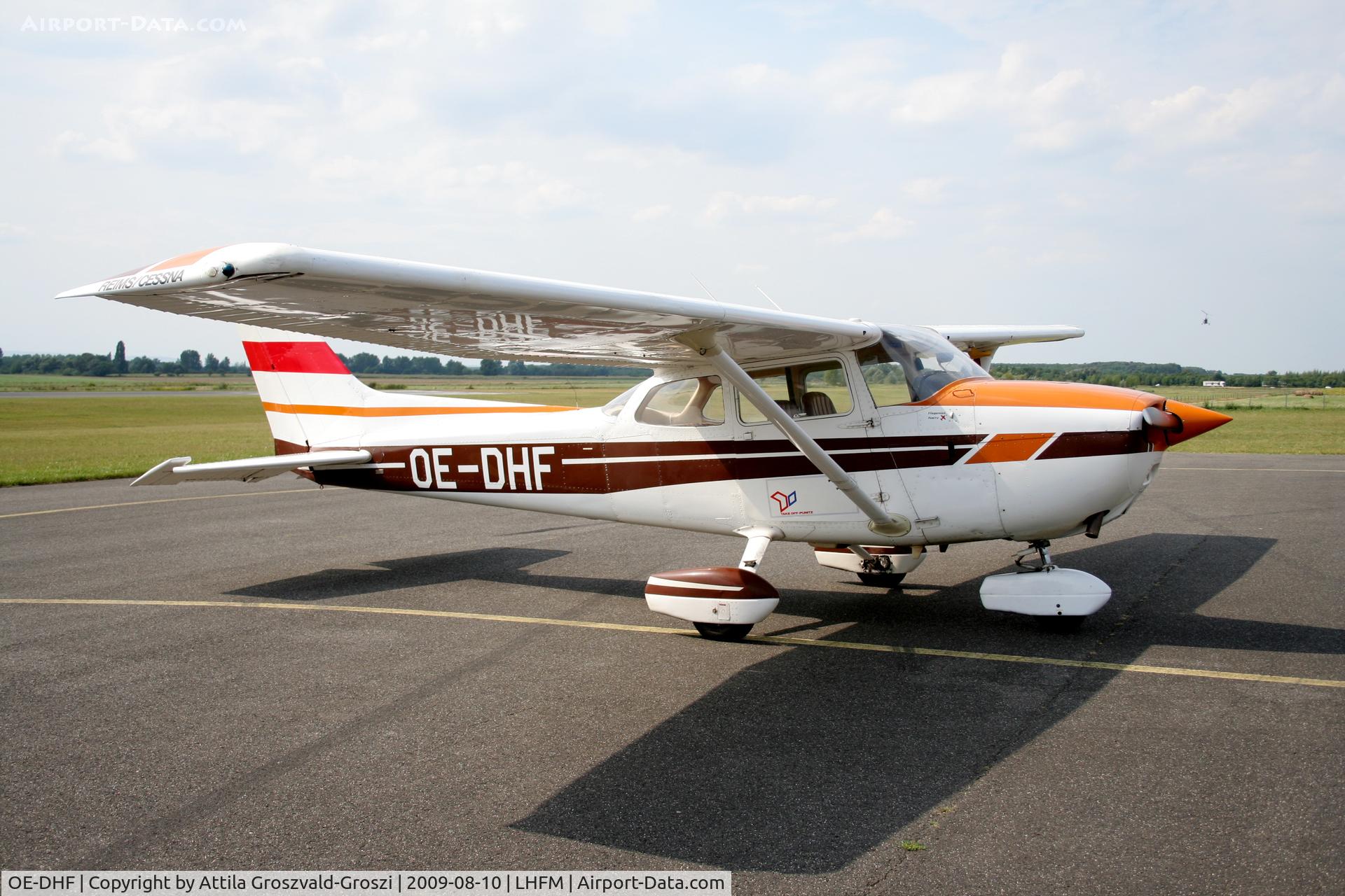 OE-DHF, 1979 Reims F172N Skyhawk C/N 1861, Fertöszentmiklos - Meidl Airport / LHFM - Hungary