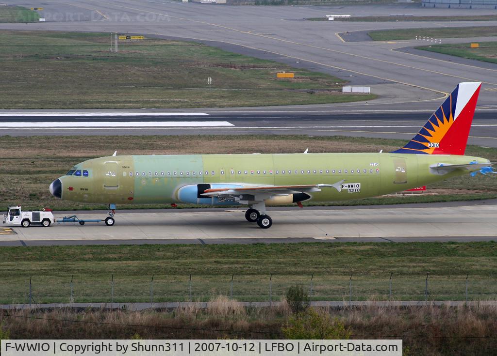 F-WWIO, 2007 Airbus A320-214 C/N 3310, C/n 3310 - For Philippines Airlines