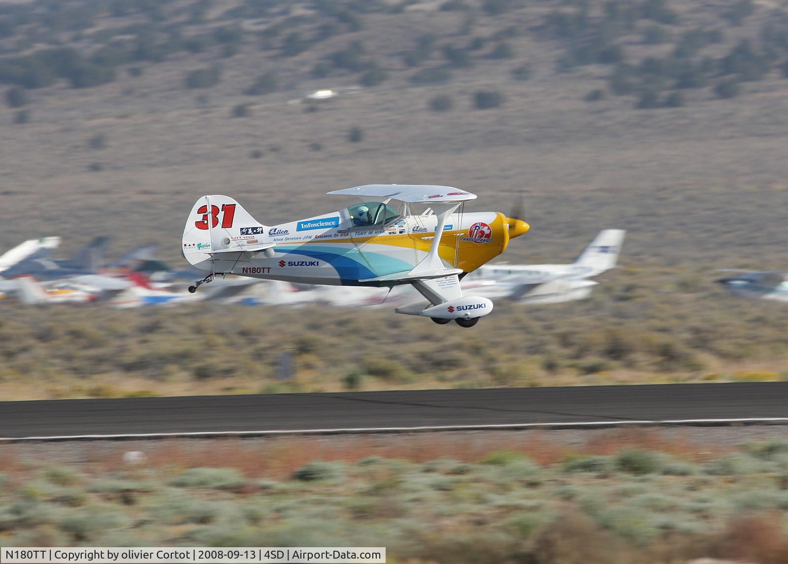N180TT, 1979 Pitts S-1 Special C/N 6-7501, taken during the Reno Air races 2008