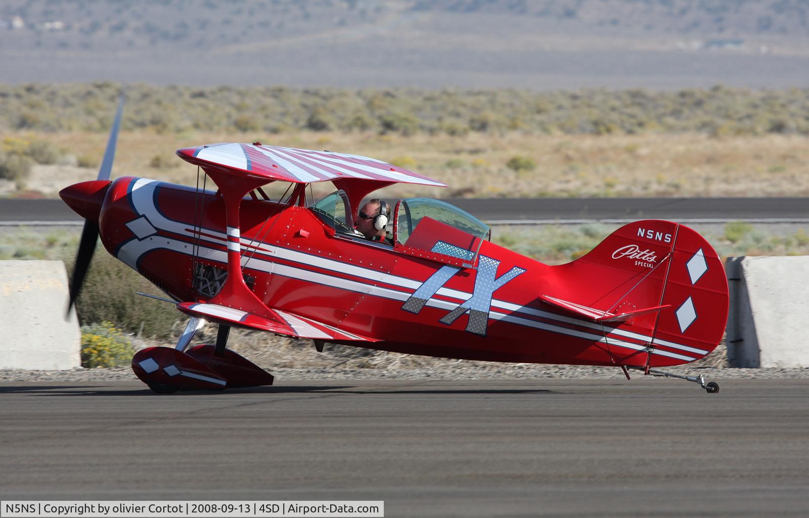 N5NS, 1995 Pitts S-1S Special C/N NEAL, taken during the Reno Air races 2008