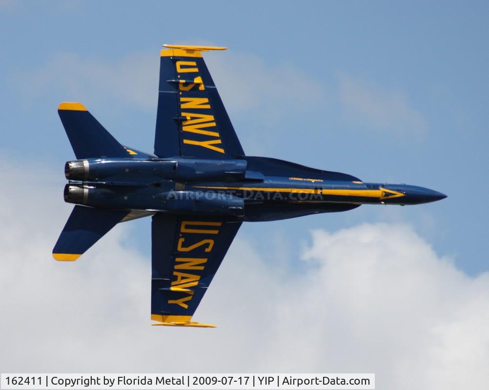 162411, McDonnell Douglas F/A-18A Hornet C/N 0243, Blue Angels F/A-18A