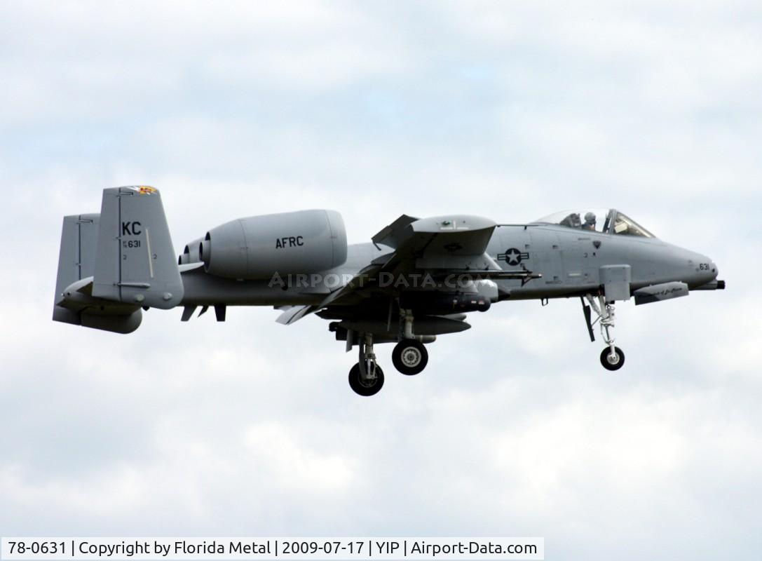 78-0631, 1978 Fairchild Republic A-10C Thunderbolt II C/N A10-0251, A-10 Wart Hog