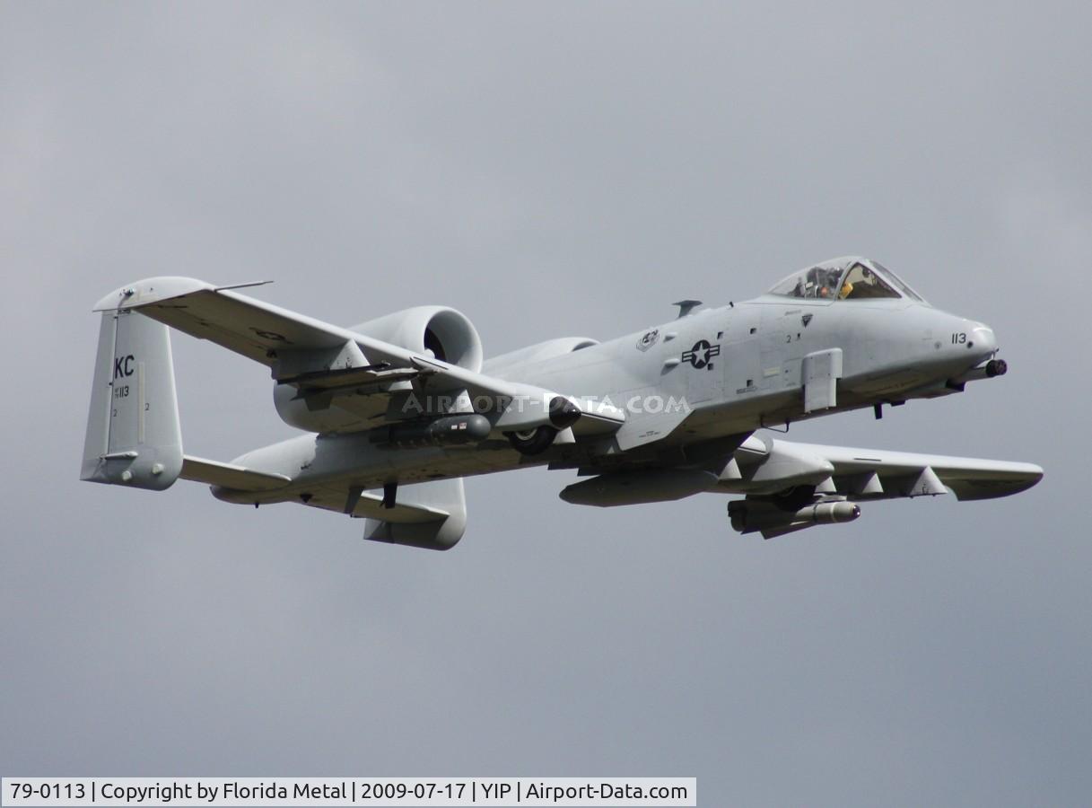 79-0113, 1979 Fairchild Republic A-10C Thunderbolt II C/N A10-0377, A-10A Thunderbolt II