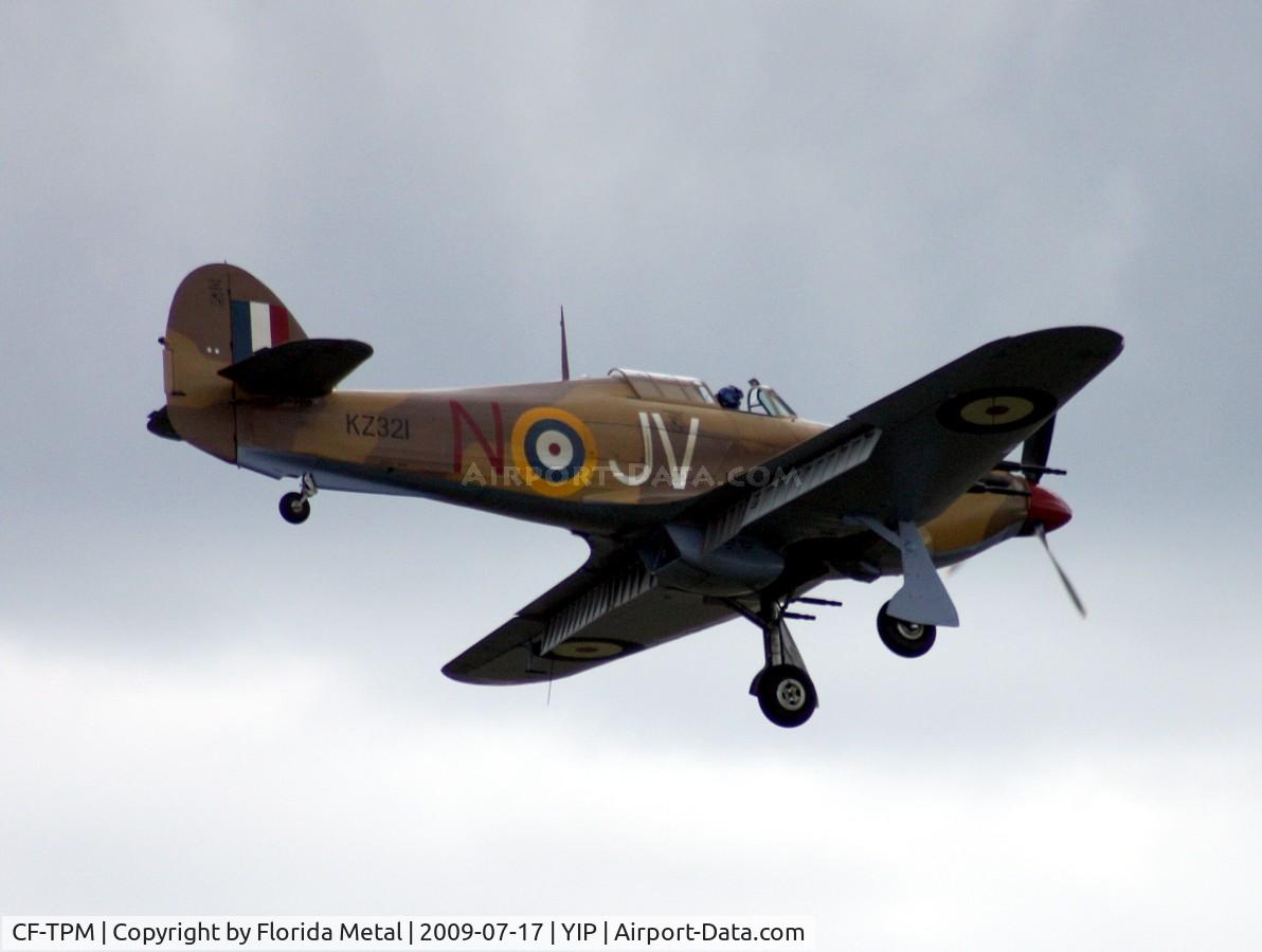 CF-TPM, 1943 Hawker Hurricane IV C/N KZ321, Hawker Hurricane MK IV